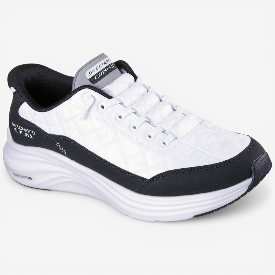 Image 123388_WHBK.jpg, Product 123-388 / Price $39.33, Skechers Men's Slip-Ins Contour Foam Cozy Fit Sneaker from Skechers on TSC.ca's Shoes department