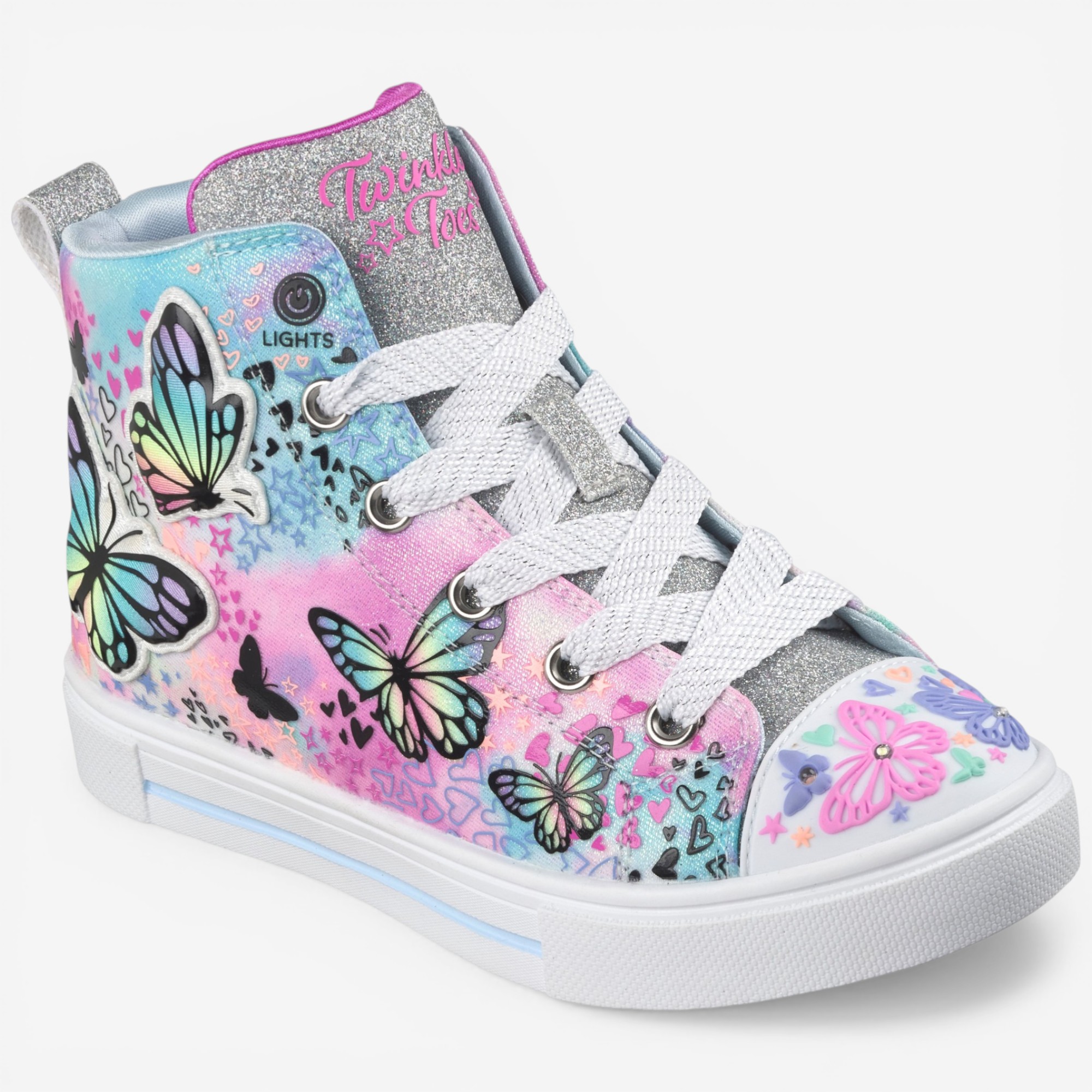 Skechers Girls Twinkle Toes: Twi-Lites 2.0 Flutter Daydream