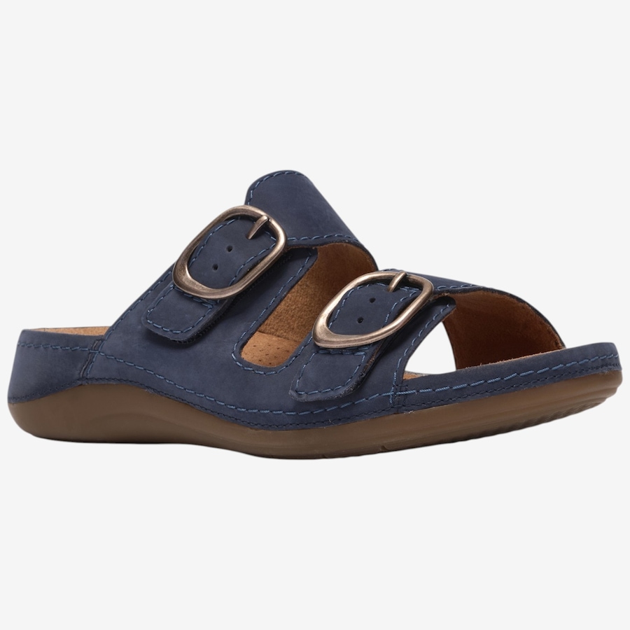 Image 123407_NVY.jpg, Product 123-407 / Price $79.88, Clarks Cecily Step Double Strap Sandal from Clarks Footwear on TSC.ca's Shoes department