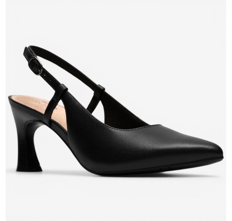 Image 123411_BLK.jpg, Product 123-411 / Price $120.00, Clarks Tammitha Strap Slingback Pump from Clarks Footwear on TSC.ca's Shoes department