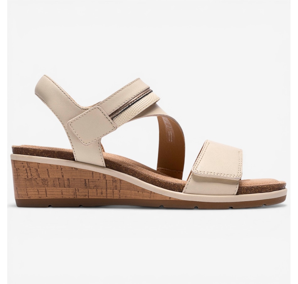 Image 123413_ALTMORE1.jpg, Product 123-413 / Price $120.00, Clarks Kacha Wave Wedge Sandal from Clarks Footwear on TSC.ca's Shoes department