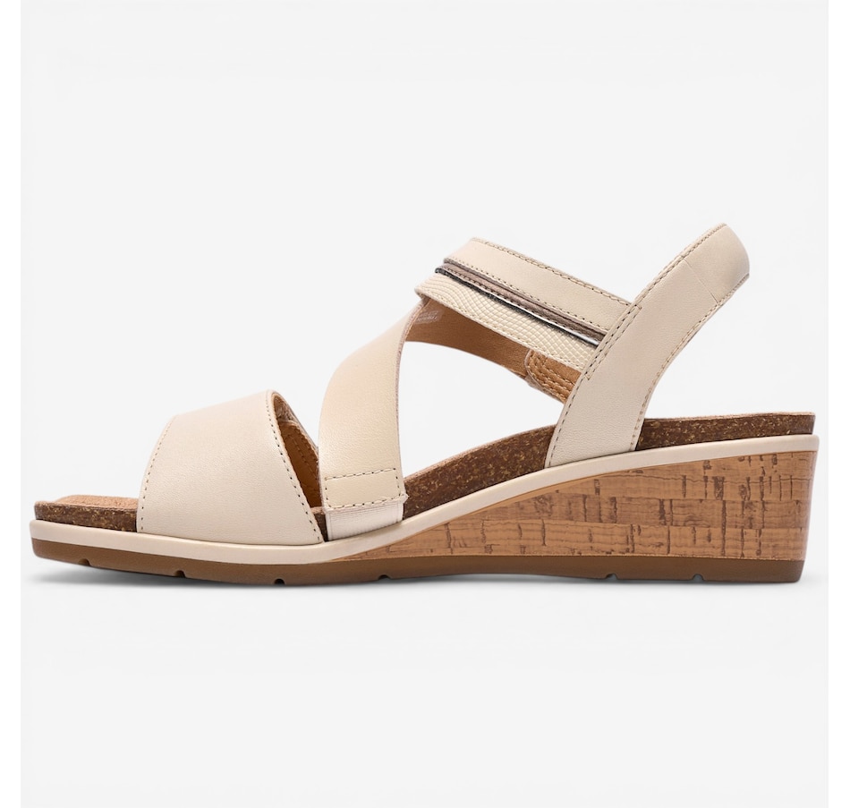 Image 123413_ALTMORE2.jpg, Product 123-413 / Price $120.00, Clarks Kacha Wave Wedge Sandal from Clarks Footwear on TSC.ca's Shoes department