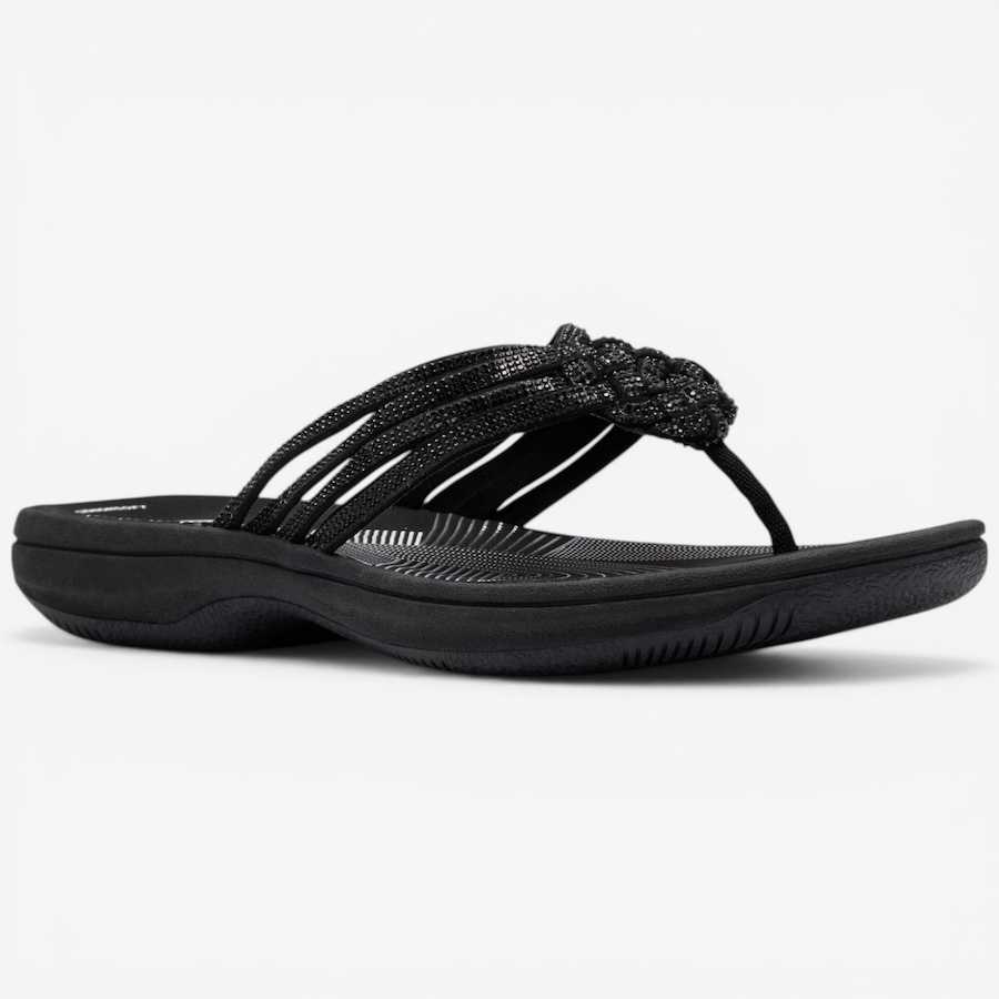 Image 123419_BLK.jpg, Product 123-419 / Price $49.99, Clarks Breeze Gem Toe Thong Sandal from Clarks Footwear on TSC.ca's Shoes department