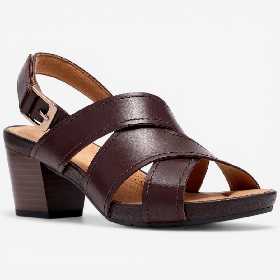 Image 123424_DBR.jpg, Product 123-424 / Price $89.88, Clarks Kymber Shine Block Heel Sandal from Clarks Footwear on TSC.ca's Shoes department