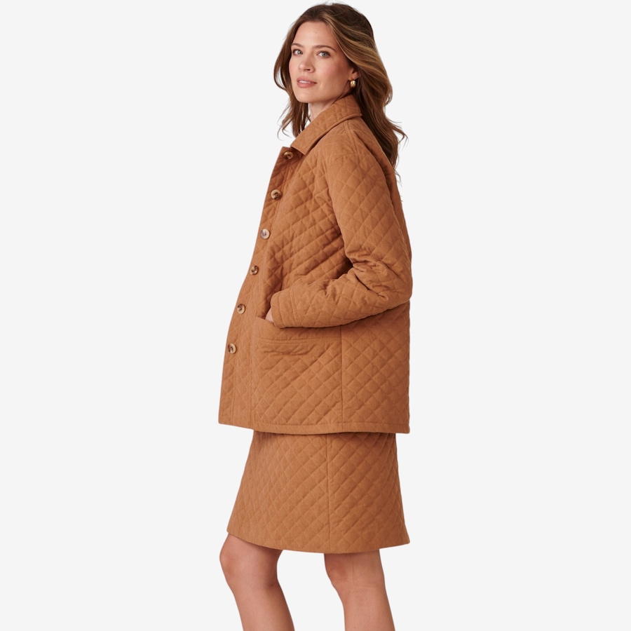Image 123550_ALTMORE2.jpg, Product 123-550 / Price $124.99, Charlie Paige Quilted Corduroy Jacket from Charlie Paige on TSC.ca's Fashion department