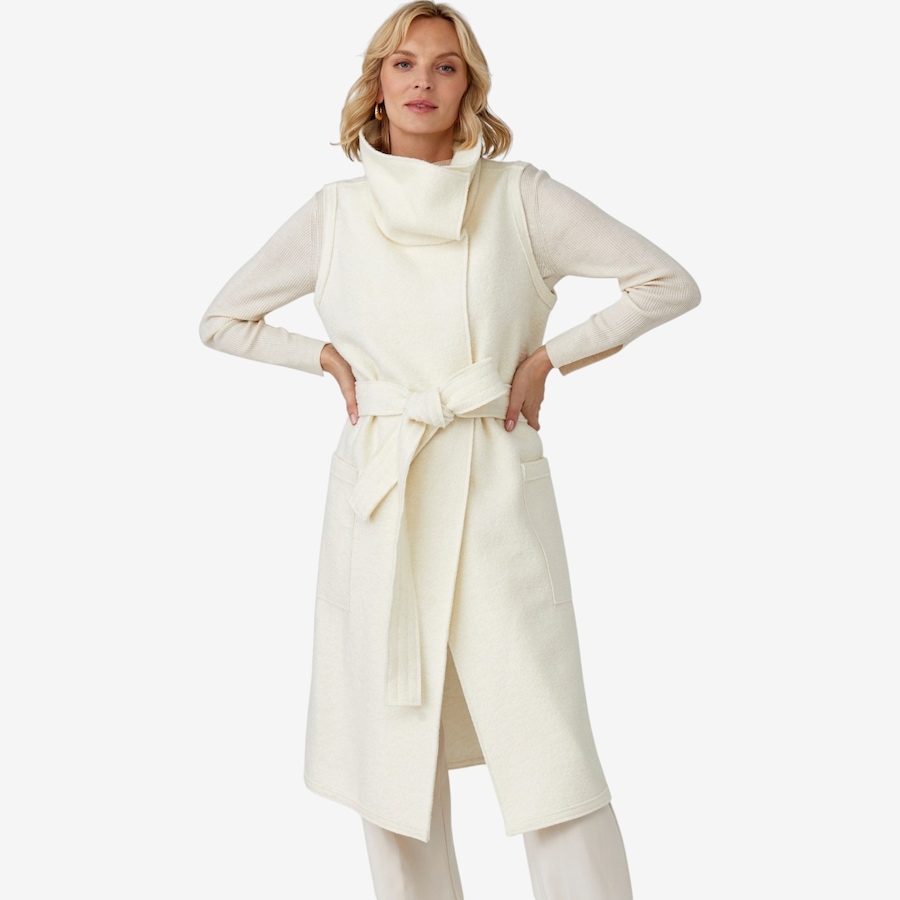 Image 123552_ALTMORE1.jpg, Product 123-552 / Price $209.99, Charlie Paige Wool Blend Belted Vest Dress from Charlie Paige on TSC.ca's Fashion department