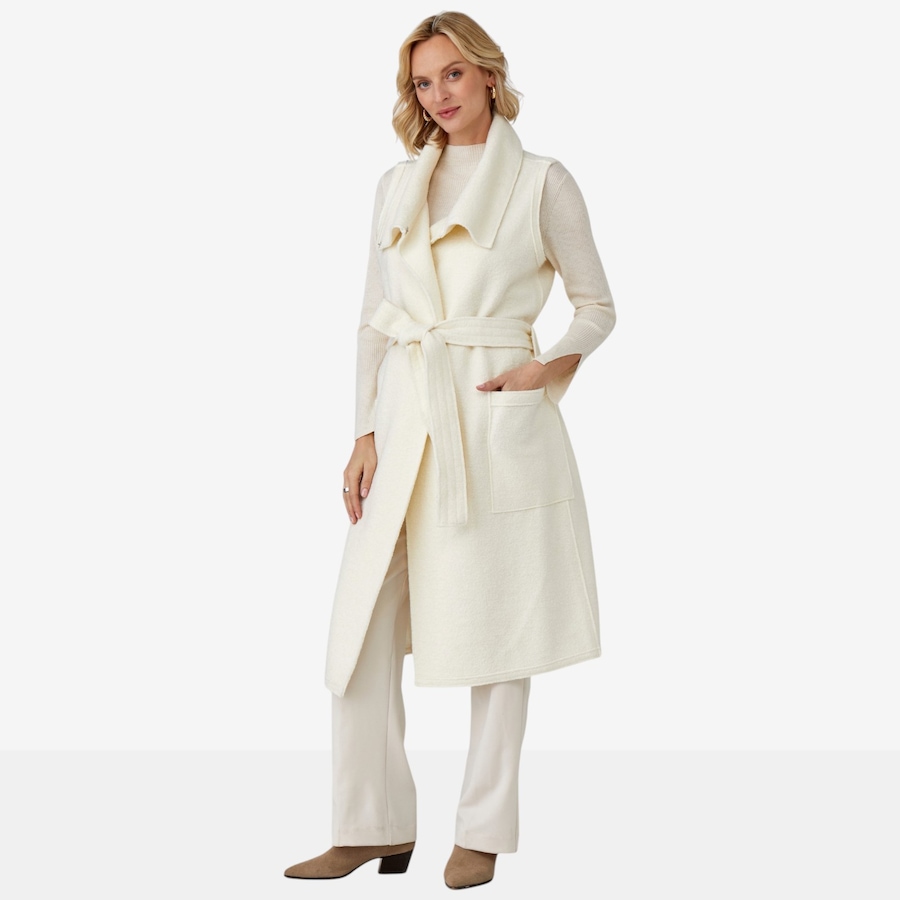 Image 123552_ALTMORE2.jpg, Product 123-552 / Price $209.99, Charlie Paige Wool Blend Belted Vest Dress from Charlie Paige on TSC.ca's Fashion department