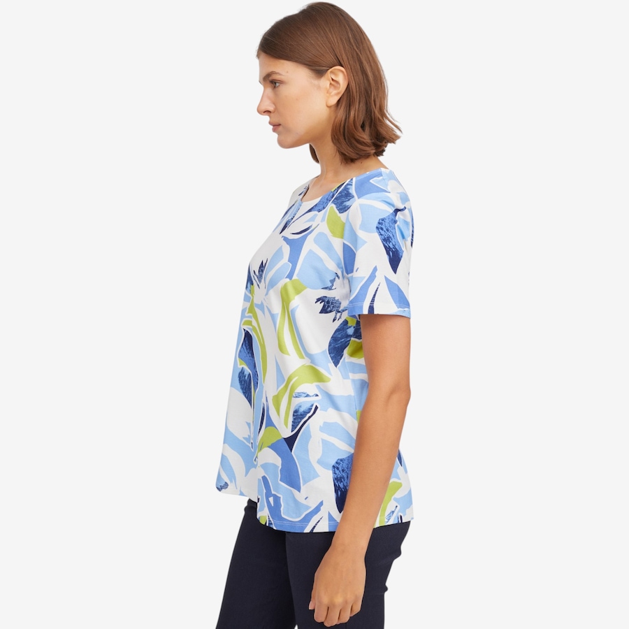Image 123573_ALTMORE2.jpg, Product 123-573 / Price $59.99, Mr. Max Carla Print Classic Short Sleeve Top from Mr. Max on TSC.ca's Fashion department