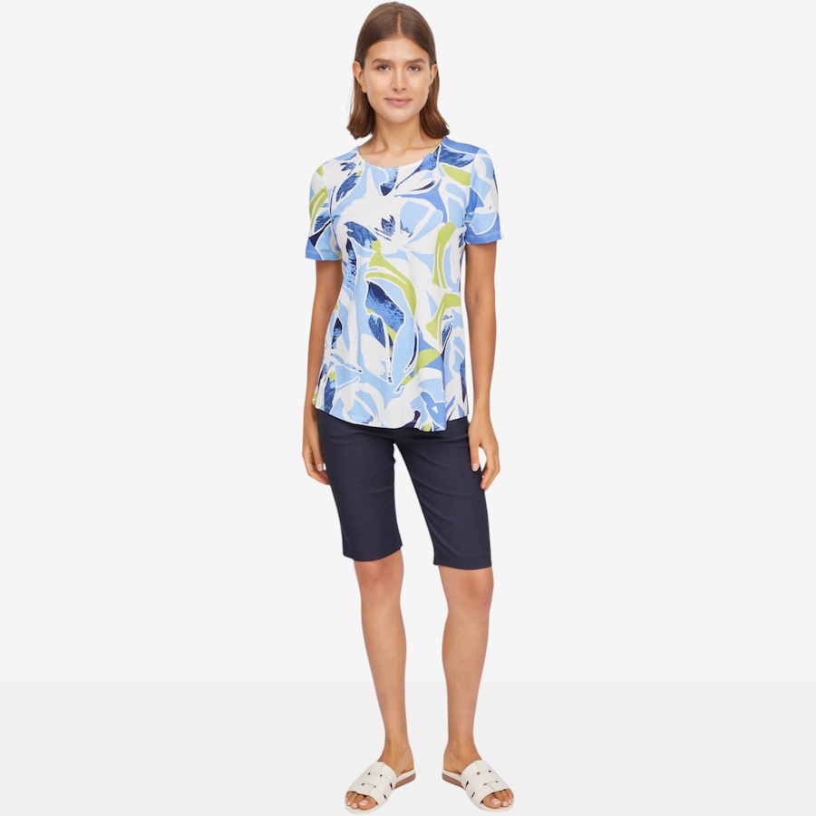 Image 123573_ALTMORE3.jpg, Product 123-573 / Price $59.99, Mr. Max Carla Print Classic Short Sleeve Top from Mr. Max on TSC.ca's Fashion department