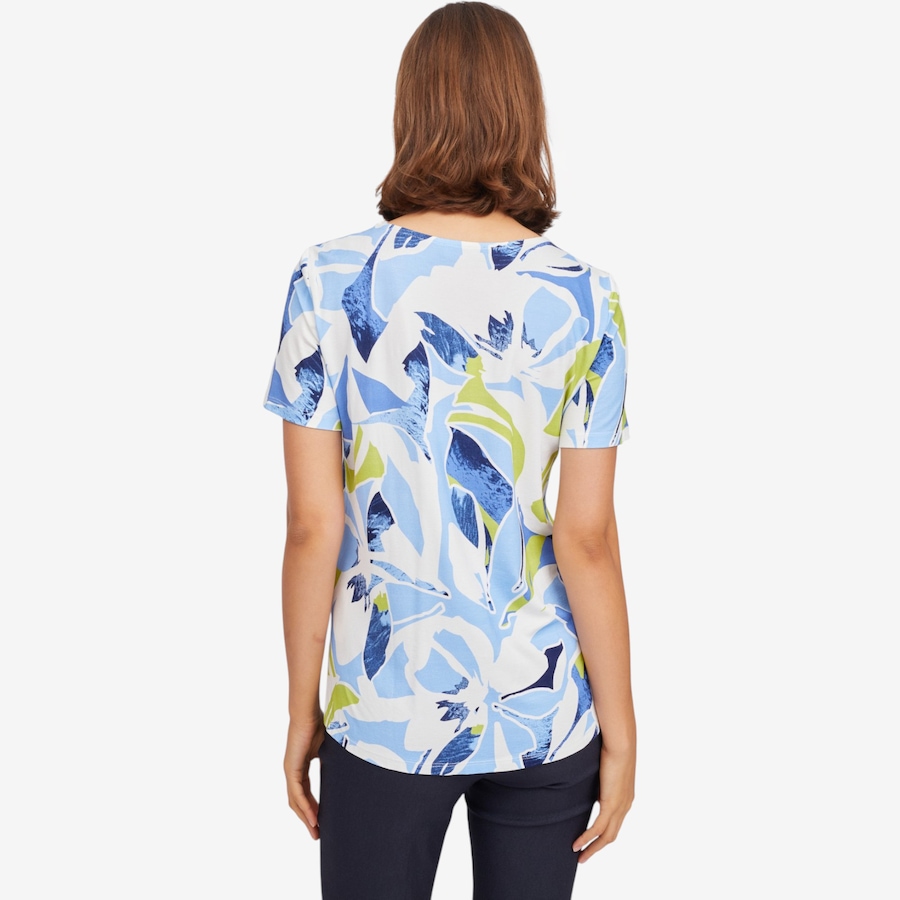 Image 123573_ALTMORE4.jpg, Product 123-573 / Price $59.99, Mr. Max Carla Print Classic Short Sleeve Top from Mr. Max on TSC.ca's Fashion department