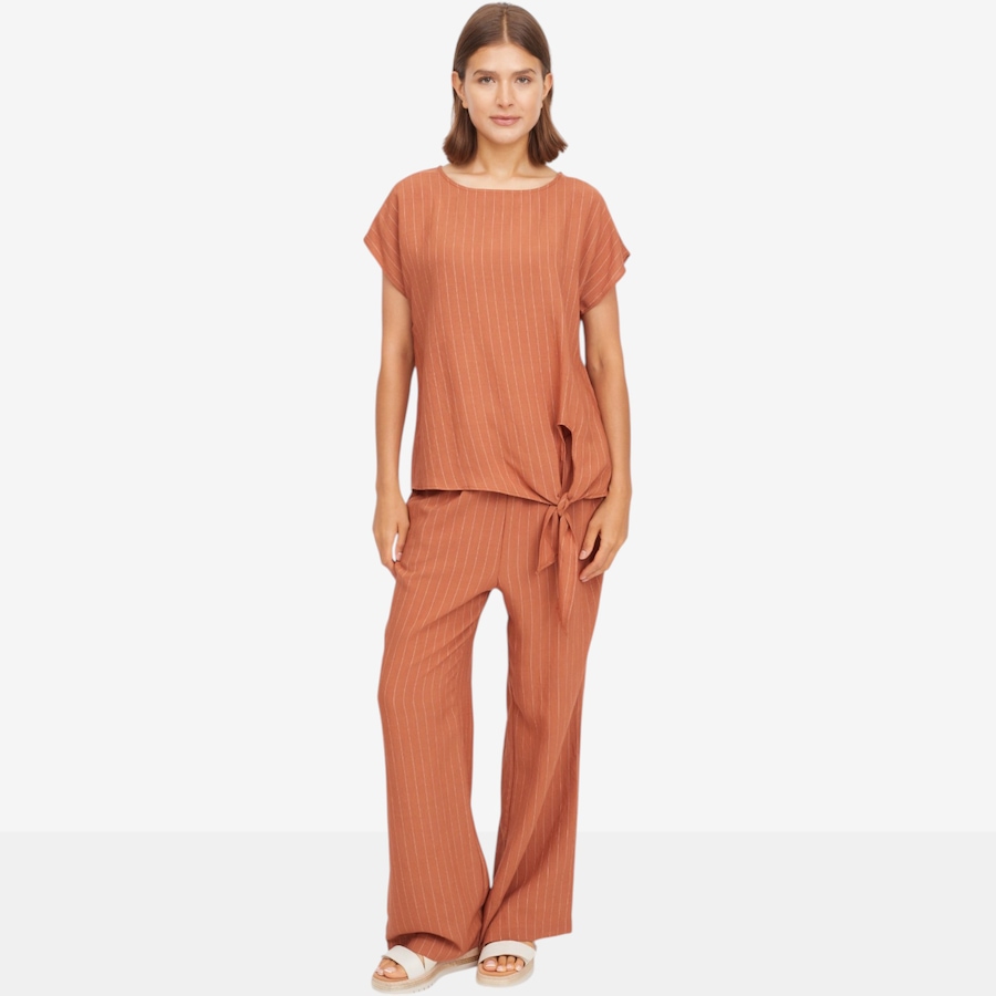 Image 123574_ALTMORE4.jpg, Product 123-574 / Price $69.99, Mr. Max Coastline Linen Blend Tie Front Top from Mr. Max on TSC.ca's Fashion department