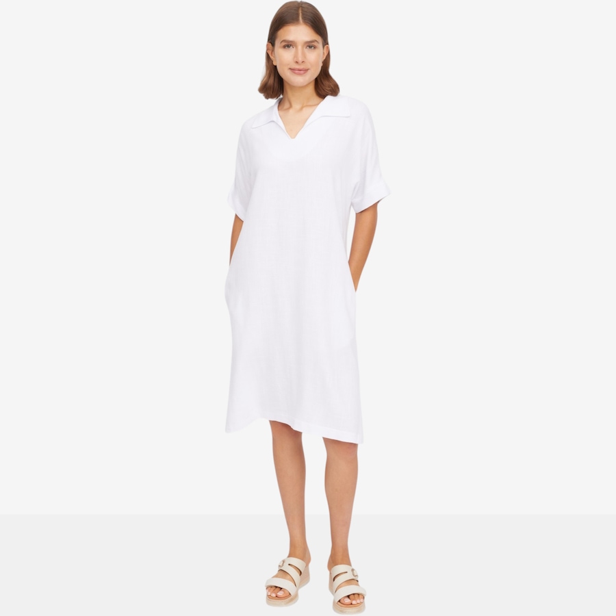 Image 123577_WHT.jpg, Product 123-577 / Price $99.99, Mr. Max Magic Linen Blend Modern Heritage Shirtdress from Mr. Max on TSC.ca's Fashion department