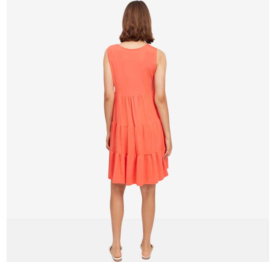 Image 123583_ALTMORE5.jpg, Product 123-583 / Price $79.99, Mr. Max Lydia Bamboo Jersey Multi-Tiered Summer Dress from Mr. Max on TSC.ca's Fashion department