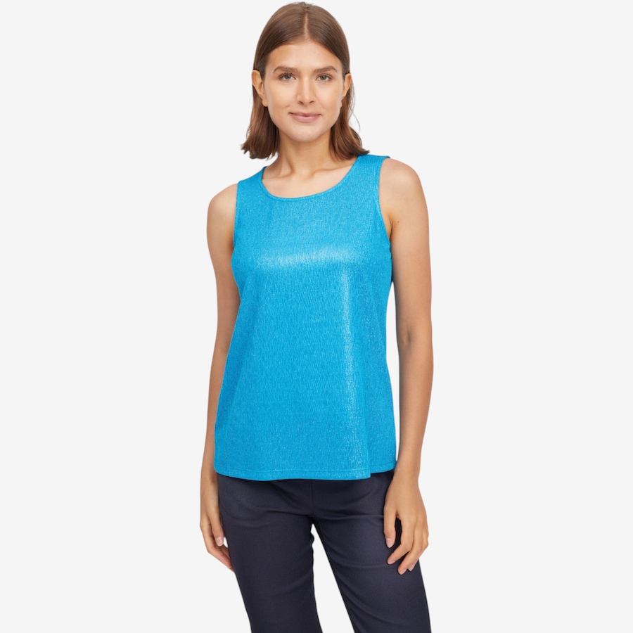 Image 123584_TRQ.jpg, Product 123-584 / Price $49.99, Mr. Max Phoebe Shimmer Knit Tank Top from Mr. Max on TSC.ca's Fashion department