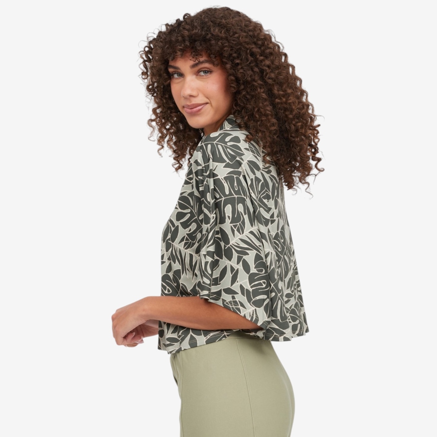 Image 123590_ALTMORE2.jpg, Product 123-590 / Price $69.99, Kim & Co. Brazil Knit Johnny Collar Poncho Top from Kim & Co. on TSC.ca's Fashion department