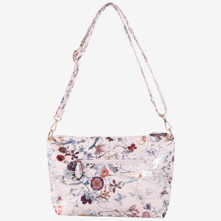 Image 123615_ALTMORE10.jpg, Product 123-615 / Price $64.99, Red Coral Reversible Foil Floral Tote Two-Piece Set from Red Coral Fashions on TSC.ca's Fashion department