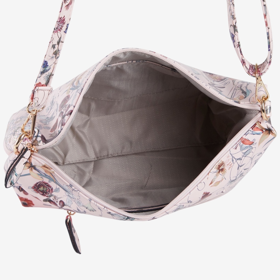 Image 123615_ALTMORE11.jpg, Product 123-615 / Price $64.99, Red Coral Reversible Foil Floral Tote Two-Piece Set from Red Coral Fashions on TSC.ca's Fashion department