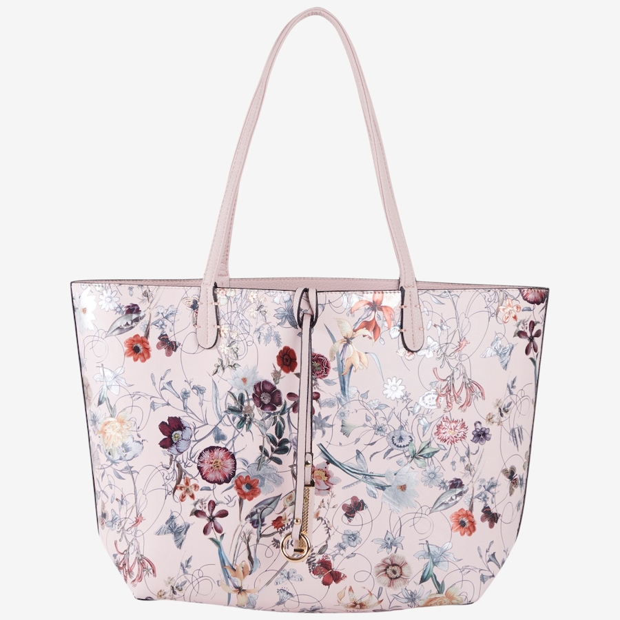 Image 123615_ALTMORE6.jpg, Product 123-615 / Price $64.99, Red Coral Reversible Foil Floral Tote Two-Piece Set from Red Coral Fashions on TSC.ca's Fashion department