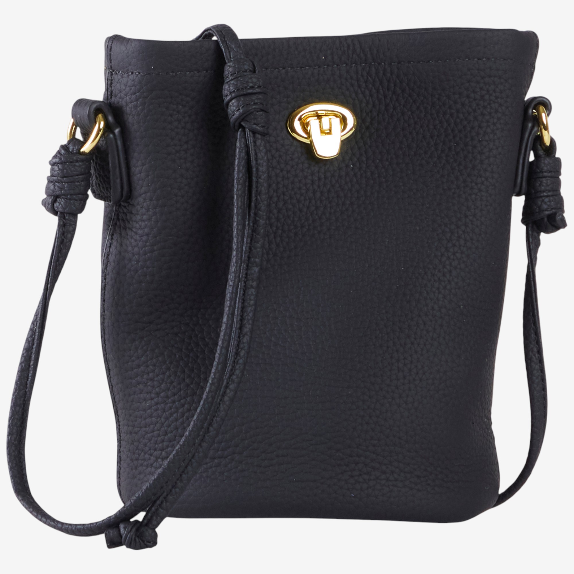 Red Coral Genuine Leather Crossbody Bucket Bag - TSC.ca