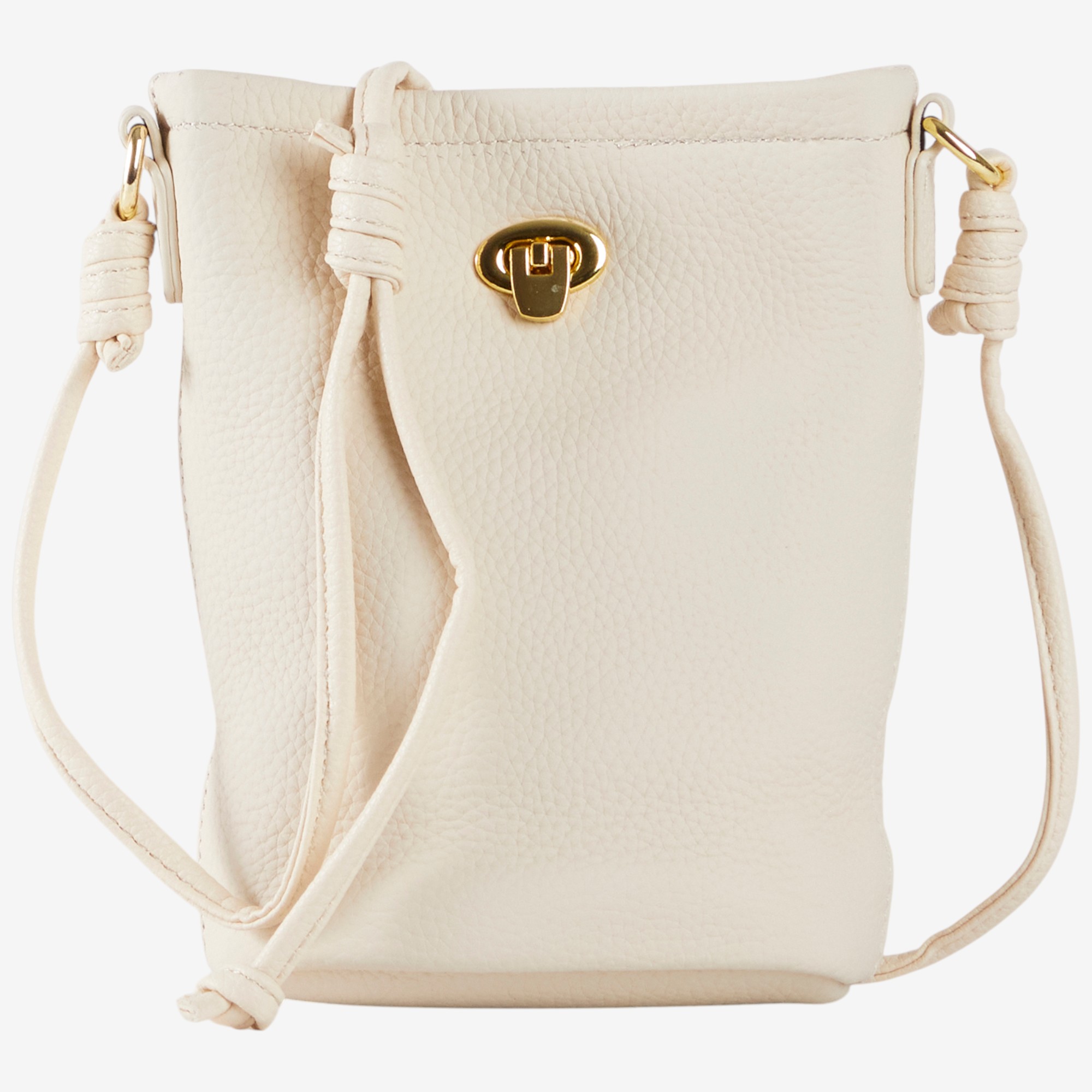 Red Coral Genuine Leather Crossbody Bucket Bag - TSC.ca