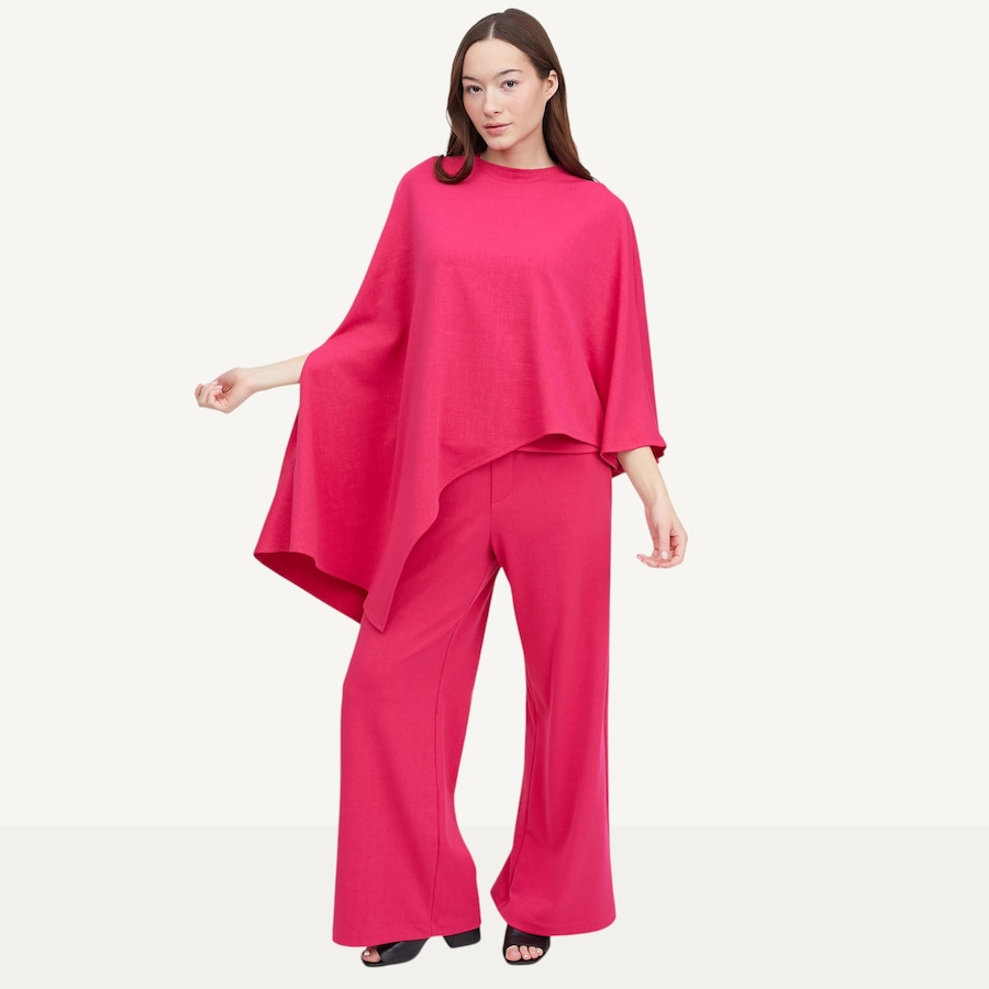 Image 123628_ALTMORE3.jpg, Product 123-628 / Price $29.33, Marallis Linen Jacquard Corded Lightweight Wide Leg Pant from Marallis on TSC.ca's Fashion department
