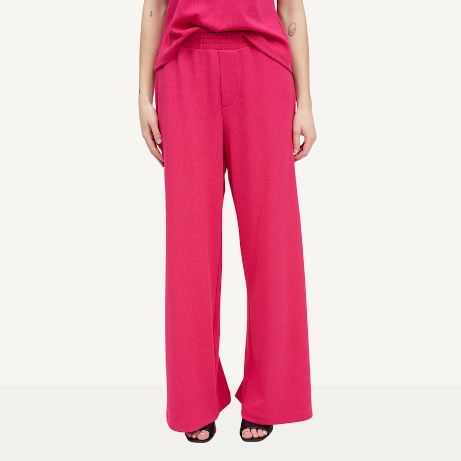 Image 123628_HPI.jpg, Product 123-628 / Price $29.33, Marallis Linen Jacquard Corded Lightweight Wide Leg Pant from Marallis on TSC.ca's Fashion department