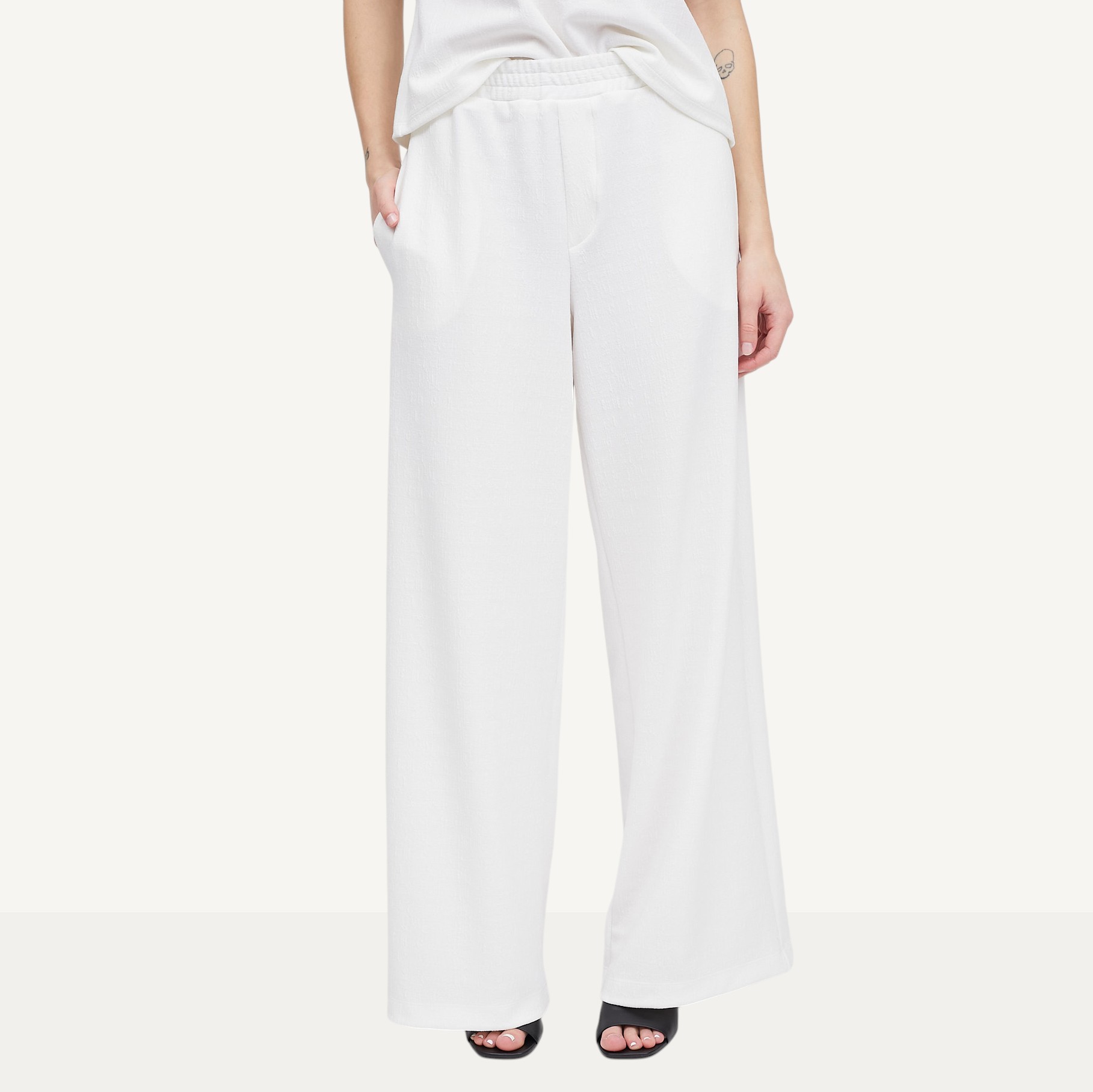 Marallis Linen Jacquard Corded Lightweight Wide Leg Pant - TSC.ca Marallis Linen Jacquard Corded Lightweight Wide Leg Pant - TSC.ca