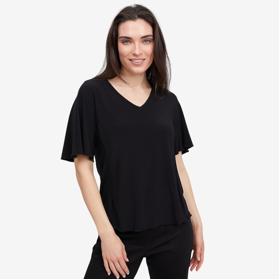 Image 123632_BLK.jpg, Product 123-632 / Price $44.88, Marallis ITY V-neck Butterfly Sleeve Top from Marallis on TSC.ca's Fashion department