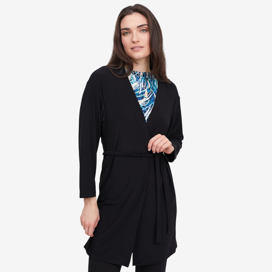 Image 123633_BLK.jpg, Product 123-633 / Price $59.88, Marallis ITY Belted Cardigan from Marallis on TSC.ca's Fashion department