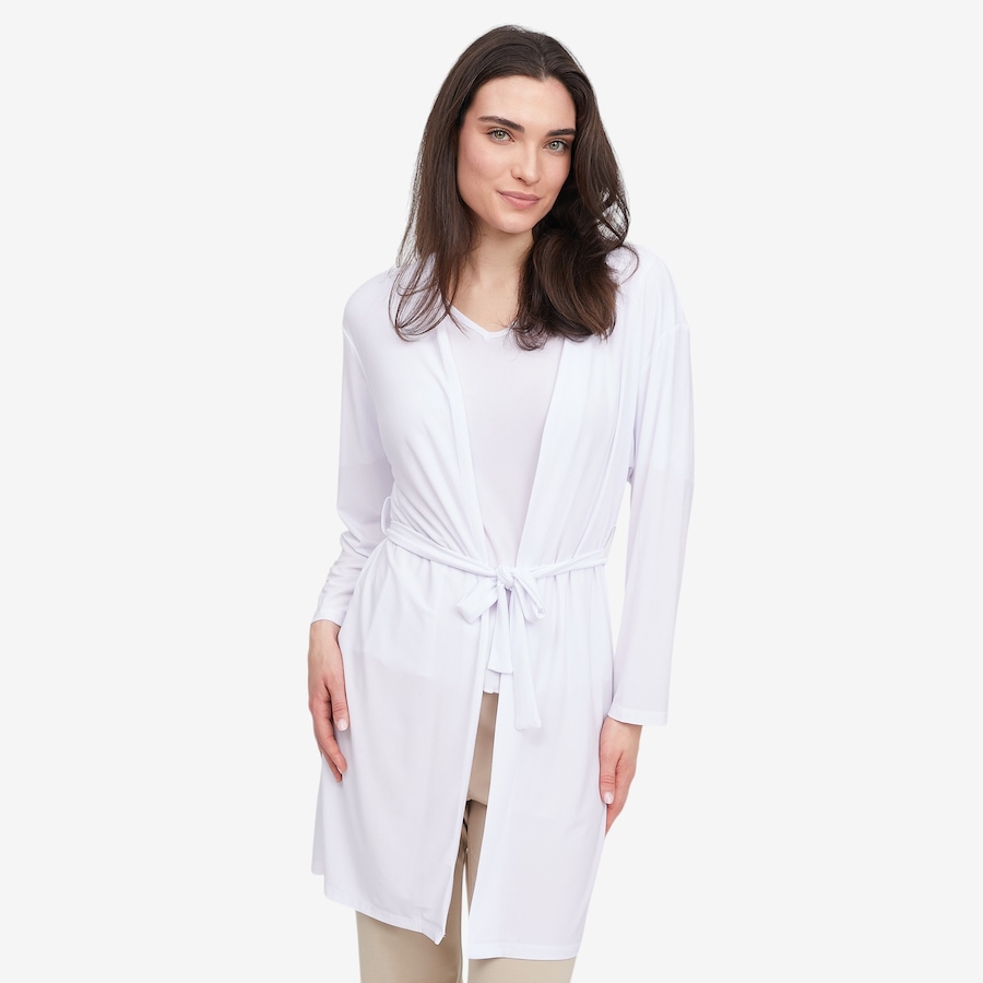 Image 123633_WHT.jpg, Product 123-633 / Price $59.88, Marallis ITY Belted Cardigan from Marallis on TSC.ca's Fashion department