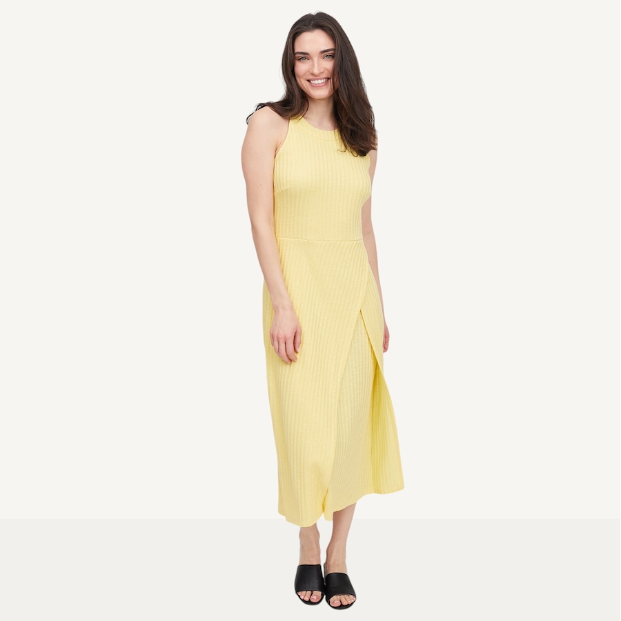 Image 123637_YEL.jpg, Product 123-637 / Price $69.88, Marallis Haci Halter Dress With Asymmetrical Skirt from Marallis on TSC.ca's Fashion department