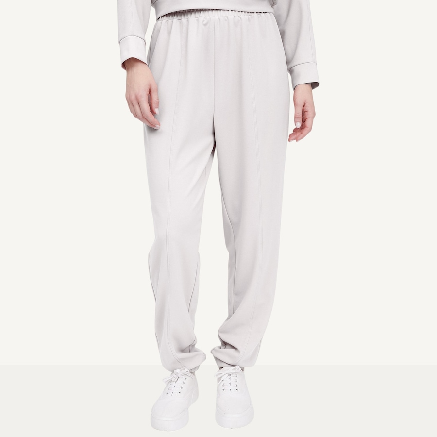 Image 123649_IVR.jpg, Product 123-649 / Price $54.88, Marallis Scuba Crepe Elastic Waist Jogger With Decorative Seam from Marallis on TSC.ca's Fashion department