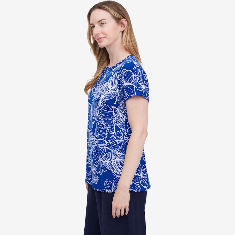 Image 123656_ALTMORE1.jpg, Product 123-656 / Price $64.99, Mr. Max Extended Dolman Sleeve Brazil Knit Print Top from Mr. Max on TSC.ca's Fashion department