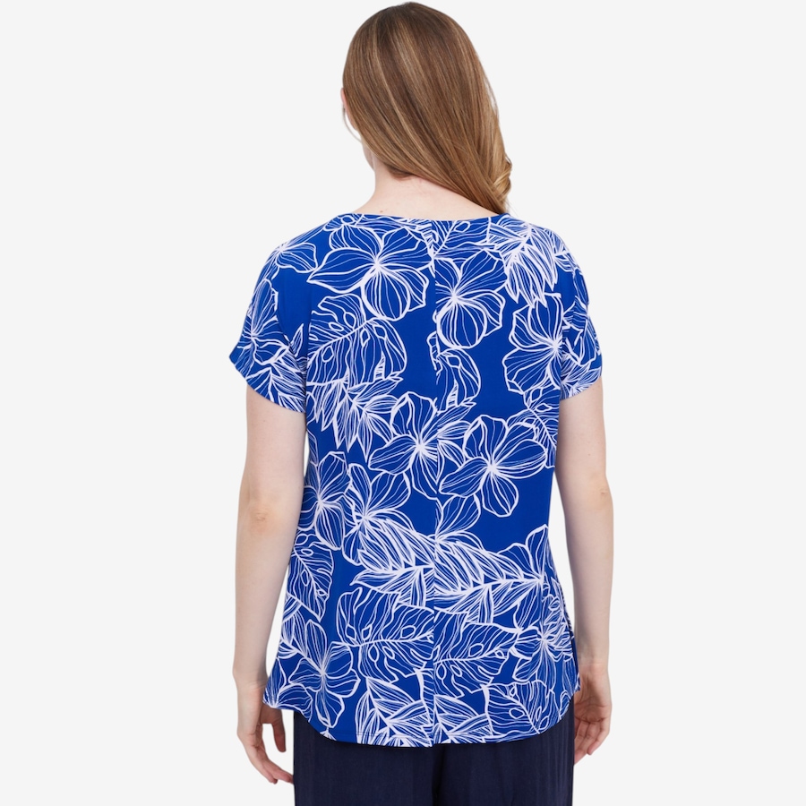 Image 123656_ALTMORE3.jpg, Product 123-656 / Price $64.99, Mr. Max Extended Dolman Sleeve Brazil Knit Print Top from Mr. Max on TSC.ca's Fashion department