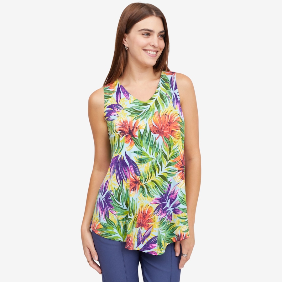 Image 123658_AQM.jpg, Product 123-658 / Price $59.99, Mr. Max Brazil Knit Signature Swing Top from Mr. Max on TSC.ca's Fashion department