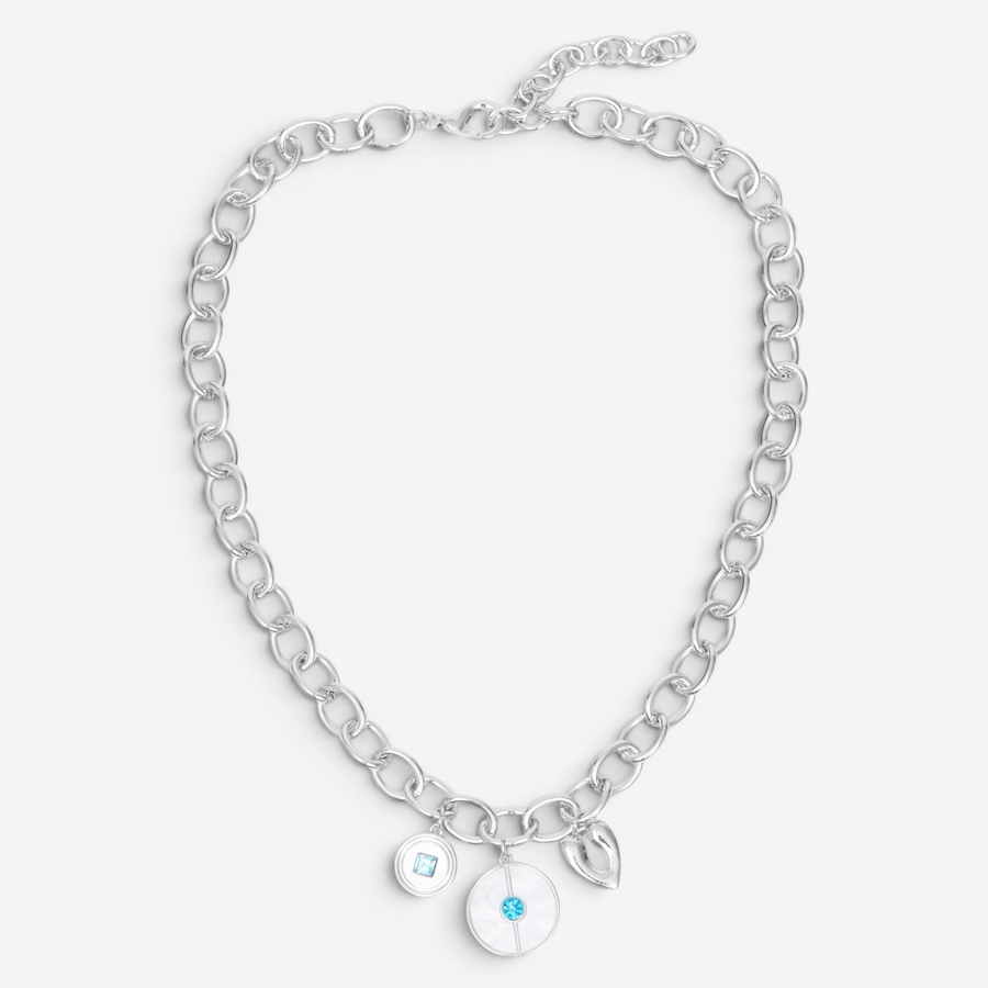 Image 123660_SILAA.jpg, Product 123-660 / Price $39.99, Mr. Max Charm Necklace with Crystal Stone from Mr. Max on TSC.ca's Jewellery department
