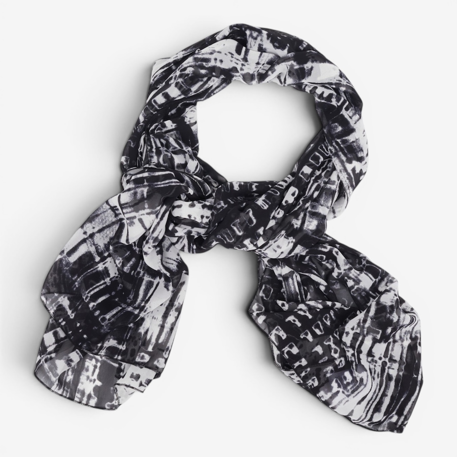 Image 123662_BKW.jpg, Product 123-662 / Price $34.99, Mr. Max Printed Chiffon Large Scarf from Mr. Max on TSC.ca's Fashion department
