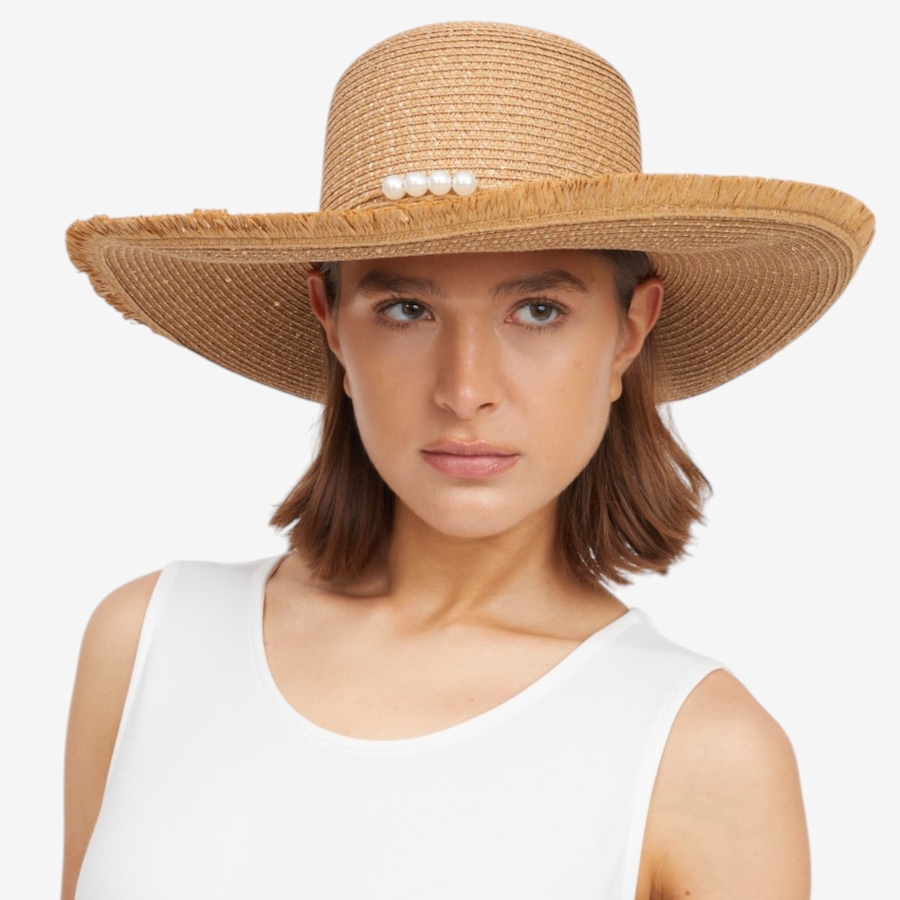 Image 123663_ALTMORE1.jpg, Product 123-663 / Price $29.99, Mr. Max Sun Hat with Pearl Detail from Mr. Max on TSC.ca's Fashion department