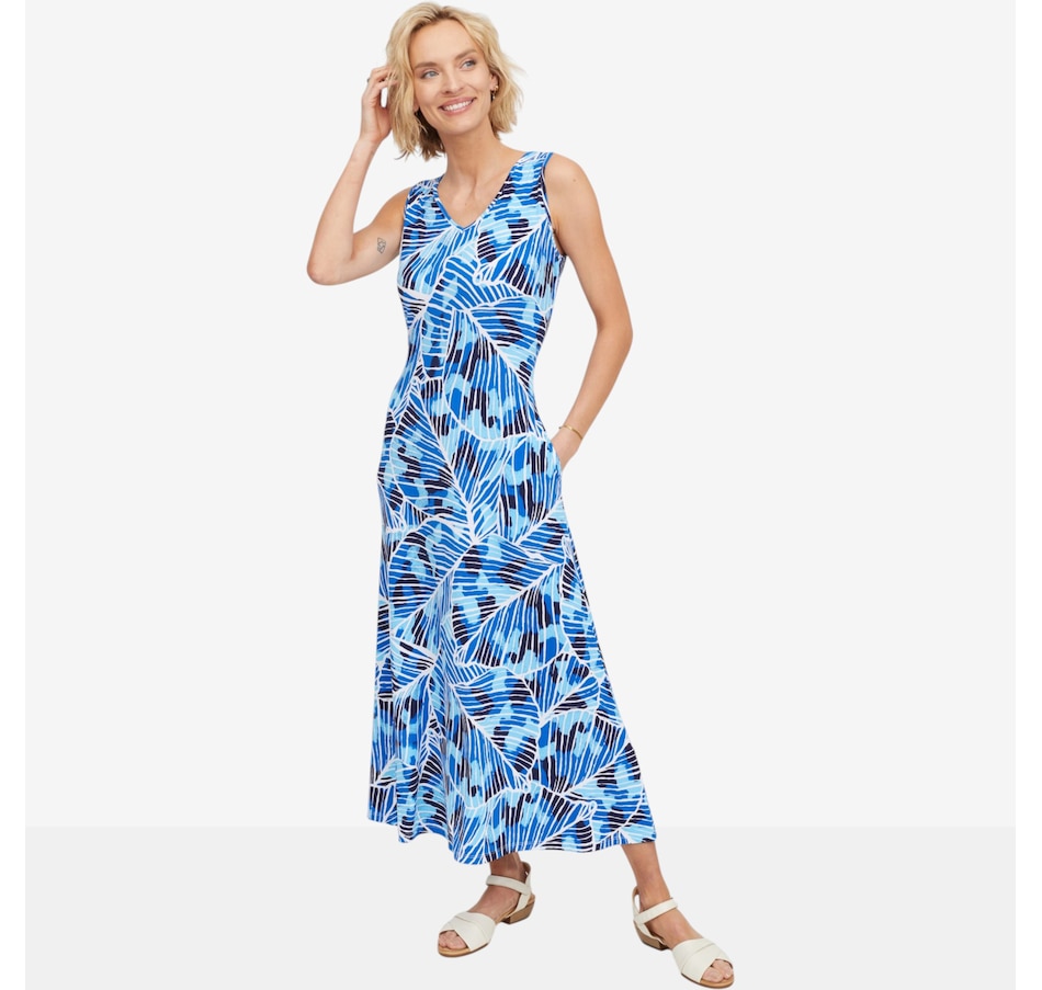 Image 123669_RYMU.jpg, Product 123-669 / Price $64.99, Mr. Max Brazil Knit Signature Maxi Dress from Mr. Max on TSC.ca's Fashion department