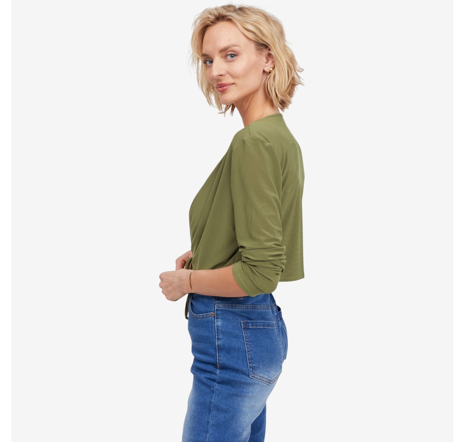 Image 123670_ALTMORE1.jpg, Product 123-670 / Price $39.99, Mr. Max Brazil Knit Riviera Bolero Cardigan from Mr. Max on TSC.ca's Fashion department