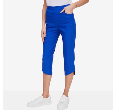 Mr. Max Modern Stretch Crop Pant with Tulip Hem Detail
