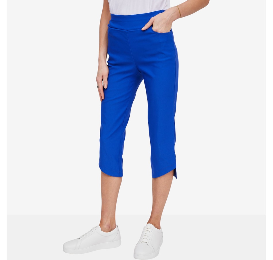 Image 123673_ROY.jpg, Product 123-673 / Price $69.99, Mr. Max Modern Stretch Crop Pant with Tulip Hem Detail from Mr. Max on TSC.ca's Fashion department