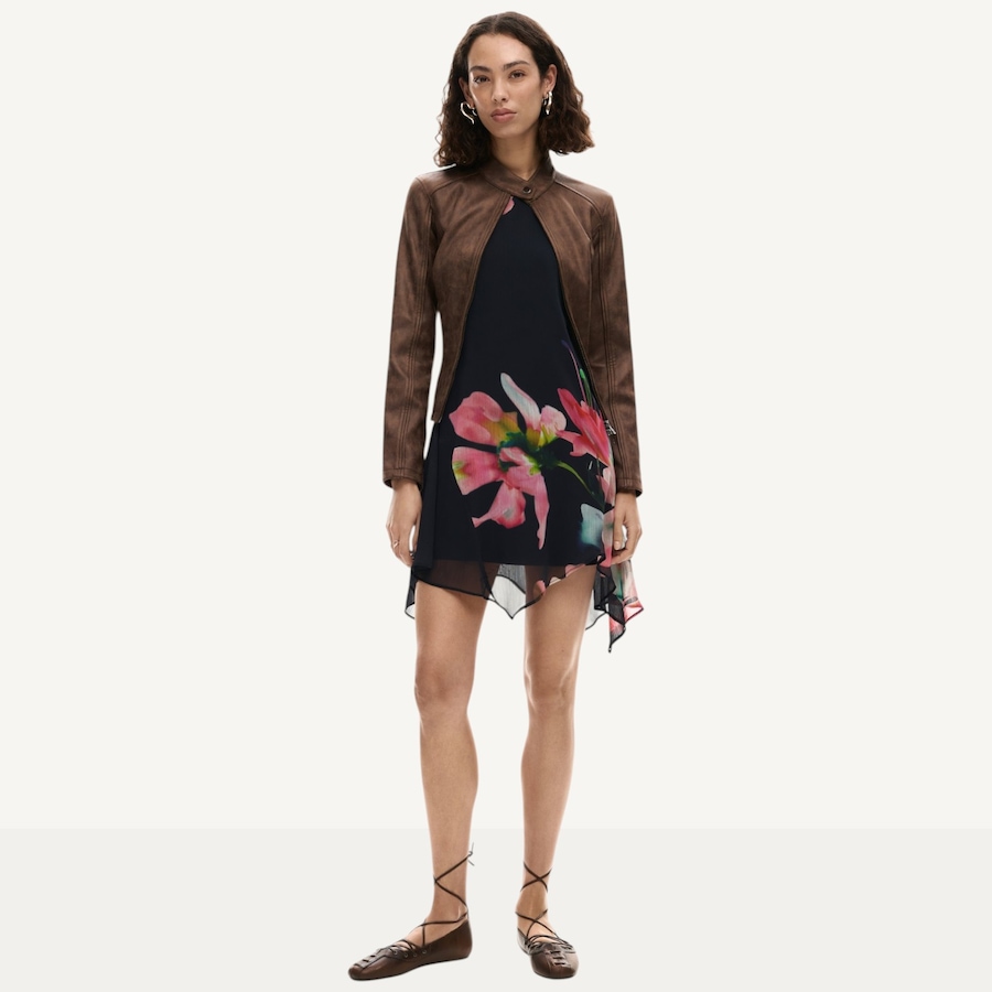 Image 123697_ALTMORE1.jpg, Product 123-697 / Price $114.88, Desigual Asymmetrical Short Dress from Desigual on TSC.ca's Fashion department