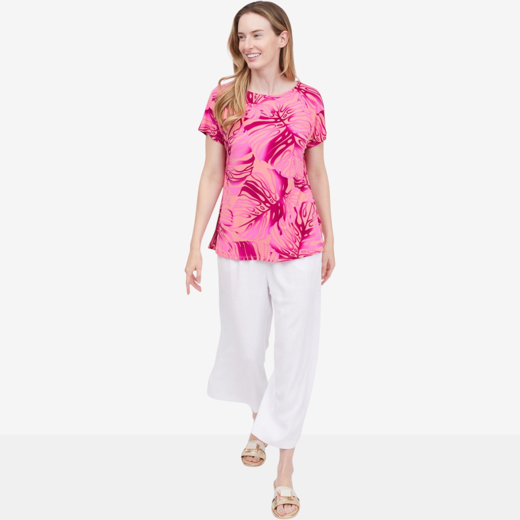 Mr. Max Magic Linen Crop Pull-On Pant - TSC.ca