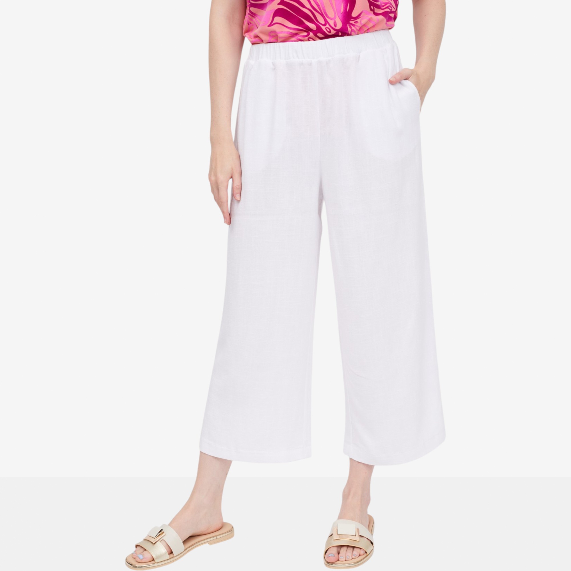 Mr. Max Magic Linen Crop Pull-On Pant - TSC.ca