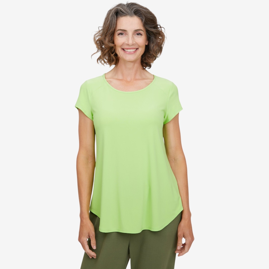 Image 123736_GRN.jpg, Product 123-736 / Price $29.99, Mr. Max Brazil Knit Cap Sleeve Top from Mr. Max on TSC.ca's Fashion department