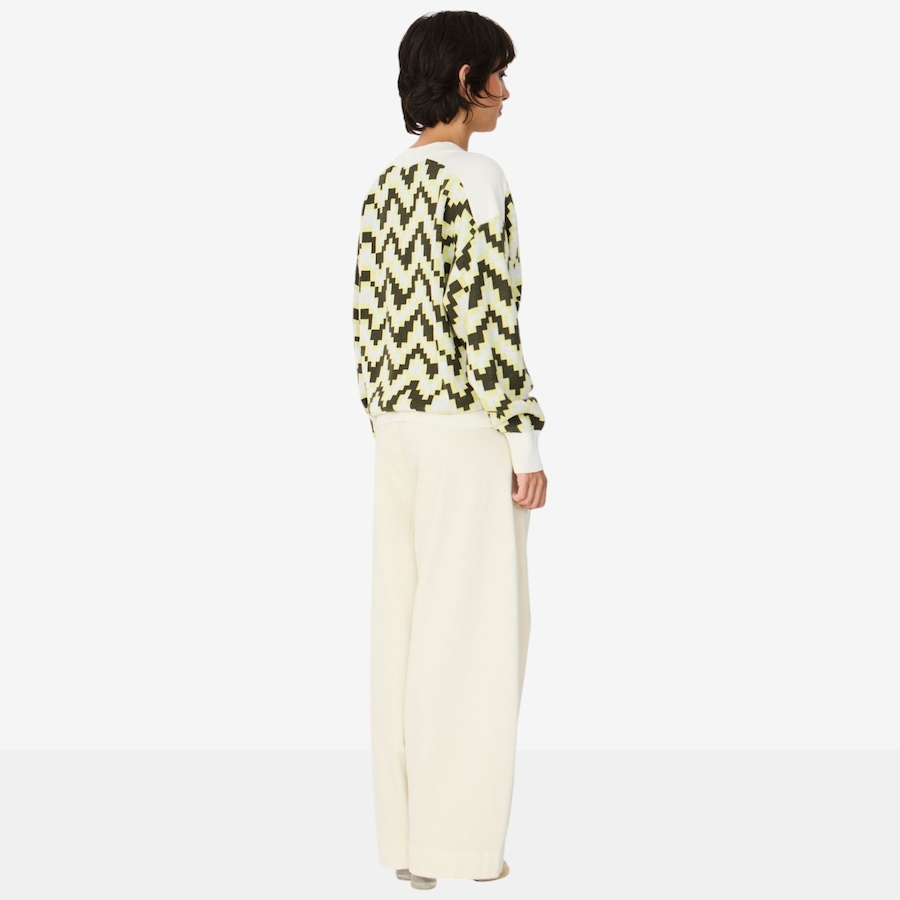 Image 123764_ALTMORE6.jpg, Product 123-764 / Price $155.00, SKFK Kerezi Jacquard Textured Sweater With V-Neck from SKFK on TSC.ca's Fashion department