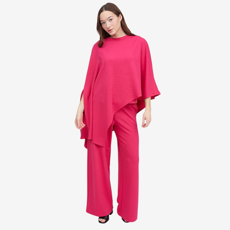 Image 123850_ALTMORE5.jpg, Product 123-850 / Price $64.88, Marallis Linen Jacquard Asymmetrical Shawl from Marallis on TSC.ca's Fashion department