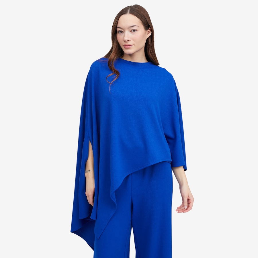 Image 123850_ROY.jpg, Product 123-850 / Price $64.88, Marallis Linen Jacquard Asymmetrical Shawl from Marallis on TSC.ca's Fashion department