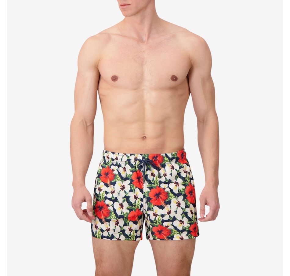 Image 123852_NVM.jpg, Product 123-852 / Price $59.00, Sunset x Vine Men's Hawaiian Swim Shorts from Sunset X Vine on TSC.ca's Fashion department